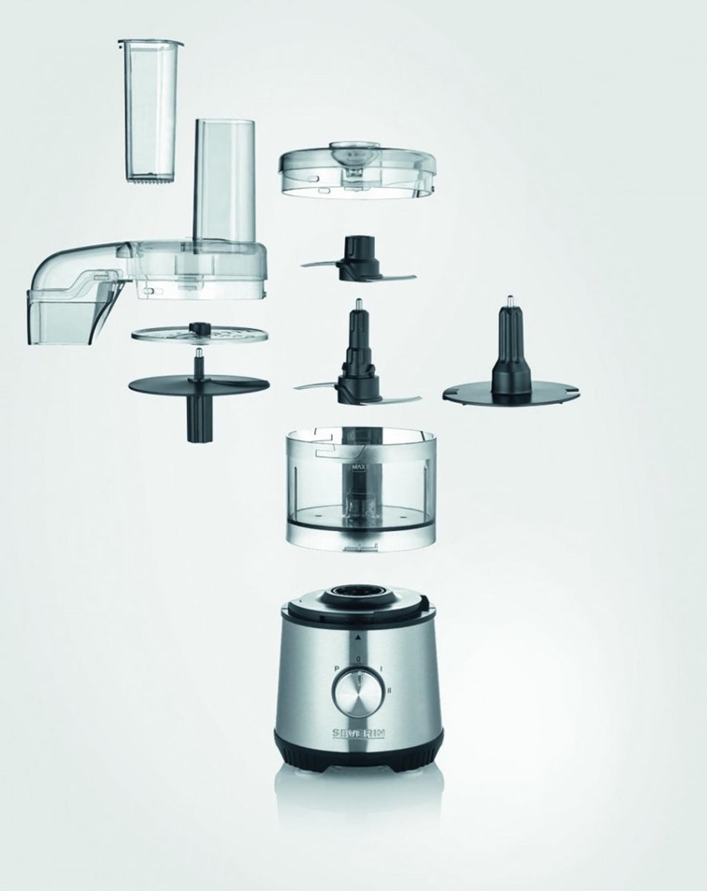 Severin hakmachine 0,5l 400w rvs