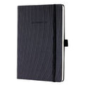 Sigel notitieboek conceptum pure a5 zwart hardcover 194 pagina's 80 grams ruit