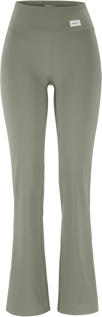 Craft collective flares w dames sportbroek - leaf s