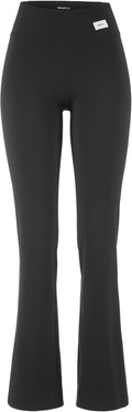 Craft collective flares w dames sportbroek - zwart