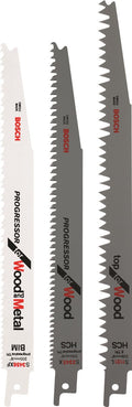 Bosch reciprozaagbladen - 3-delig