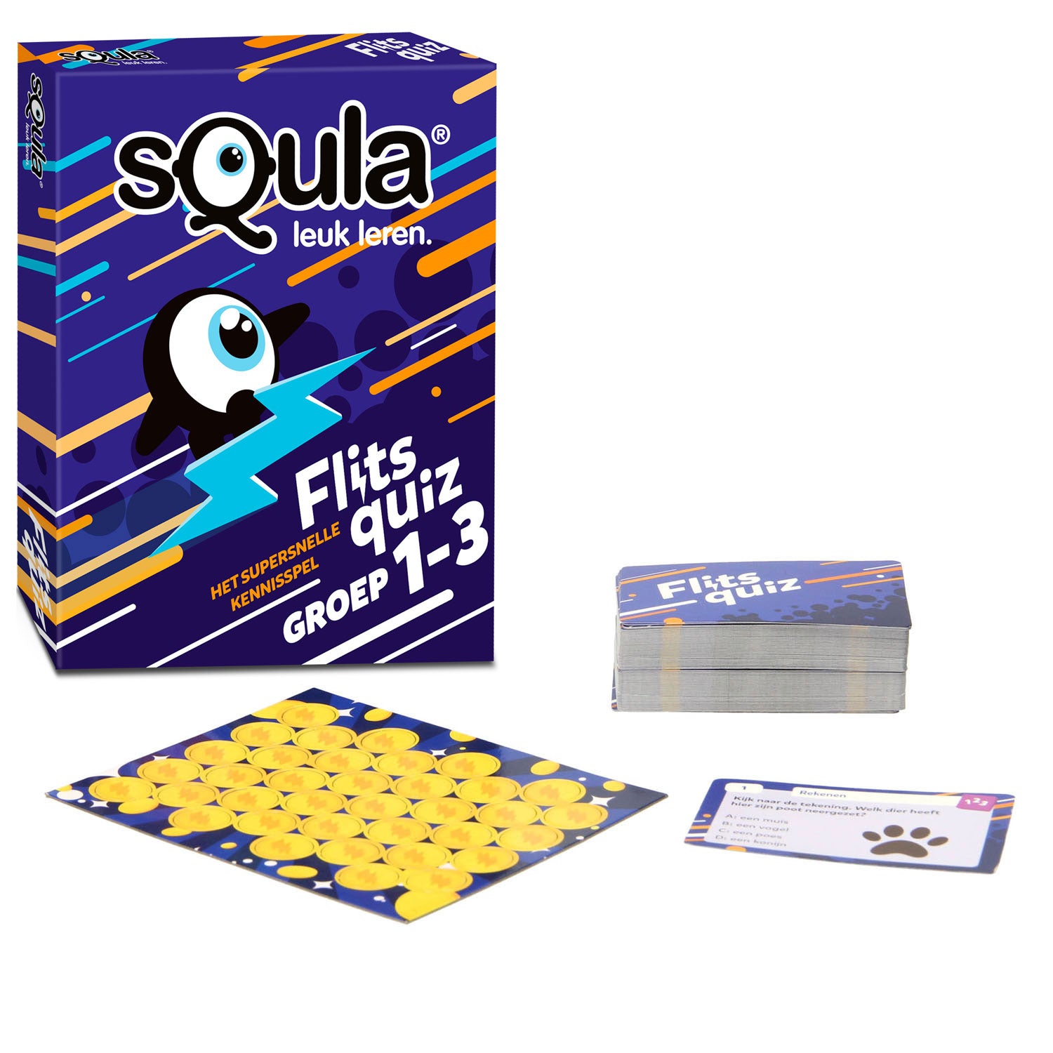 Identitätsspiele Squla Flash Quiz Group 1/2/3