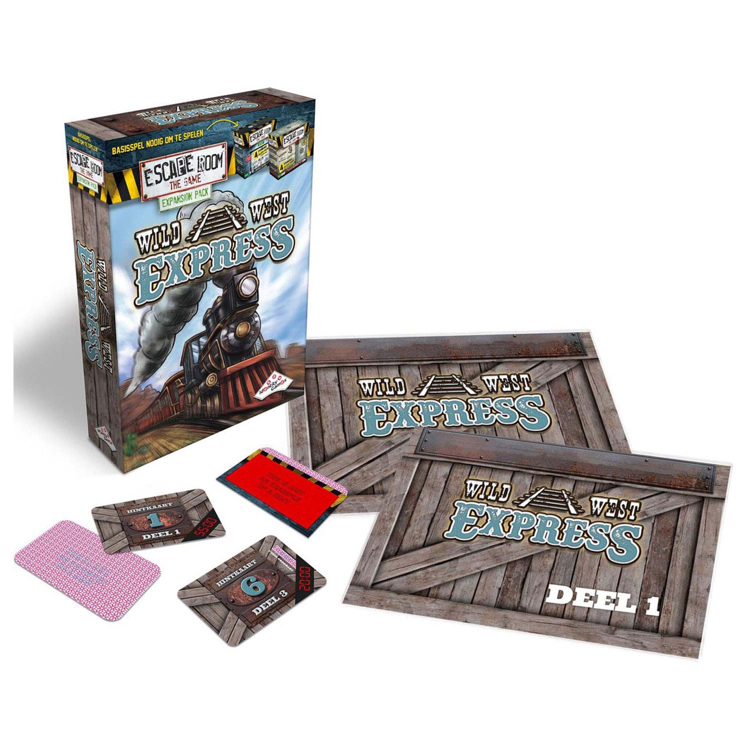 Identitätsspiele Escape Room Erweiterungsset Wild West Express