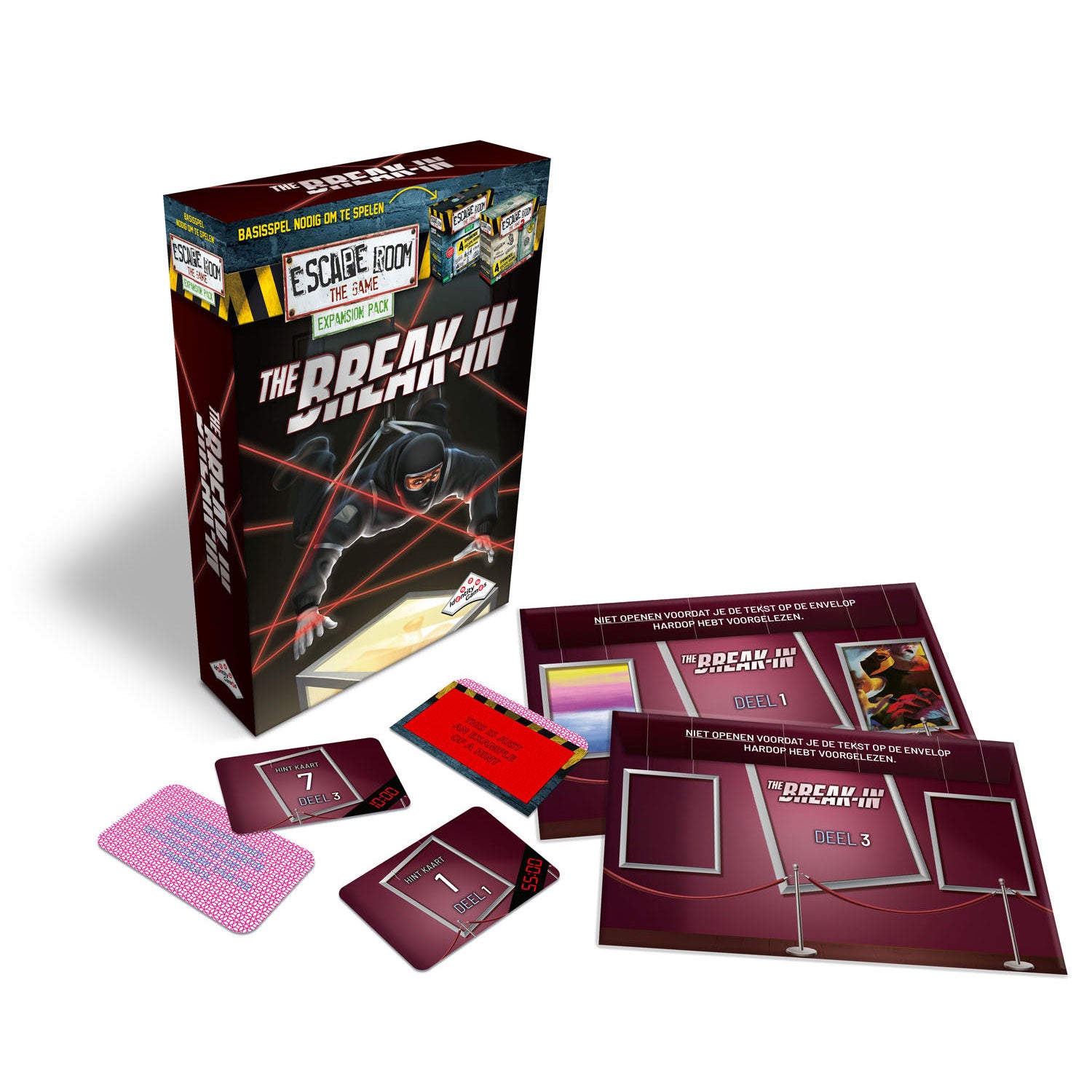 Identity games escape room the game the break-in