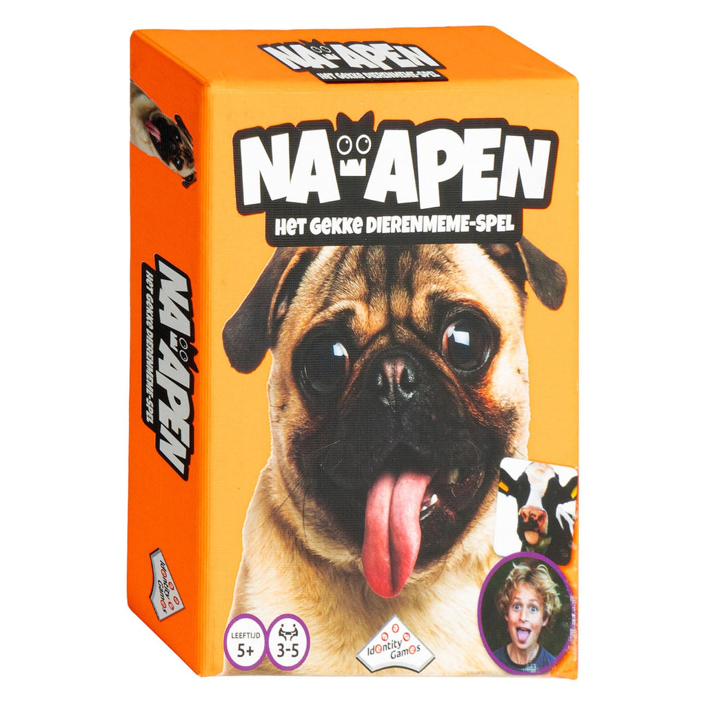 Identity games na-apen gekke dieren meme spel