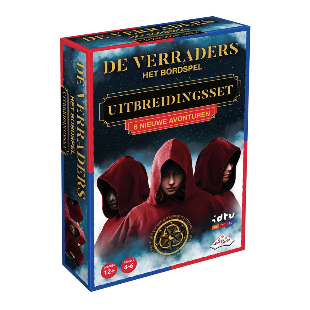 Die Erweiterung „Identity Games“ setzt die Verräter in das Brettspiel ein.