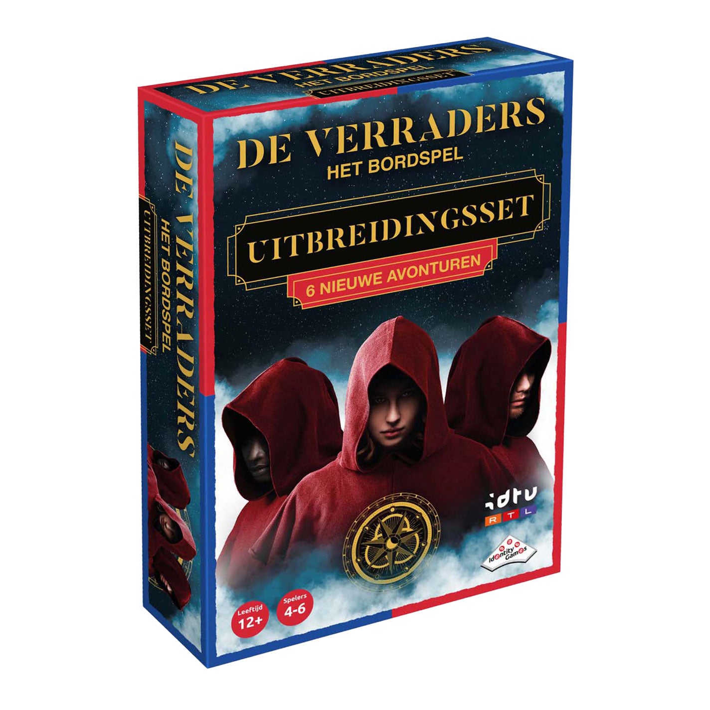 Die Erweiterung „Identity Games“ setzt die Verräter in das Brettspiel ein.