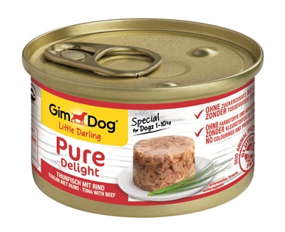 Gimdog kleiner Liebling purer Genuss Thunfisch Rindfleisch