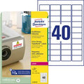 Multifunctionele etiketten avery zweckform l614020 800 stuks