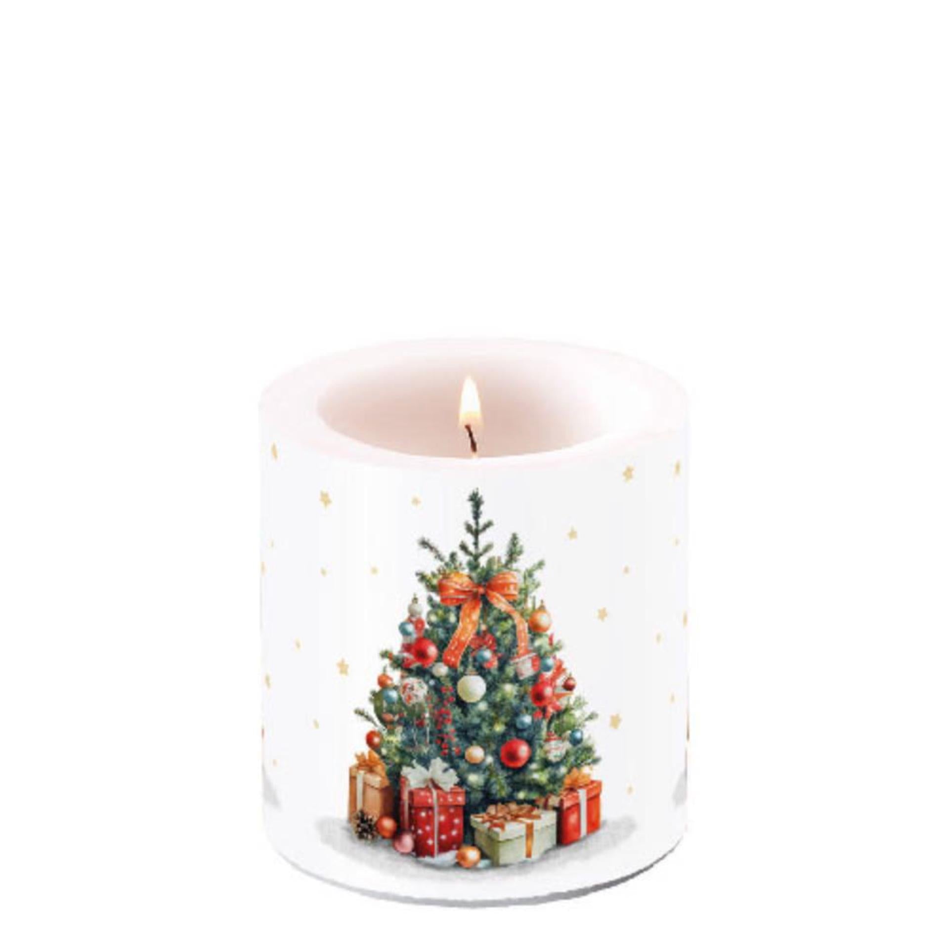 Ambiente kaars klein christmas tree