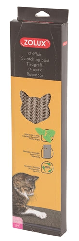 Zolux Kratzbaum aus Pappe mit Katzenminze