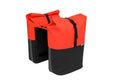 Dubbele fietstas New Looxs Nyborg MIK 34 liter - 30 x 17 x 37cm (x2) - rood zwart