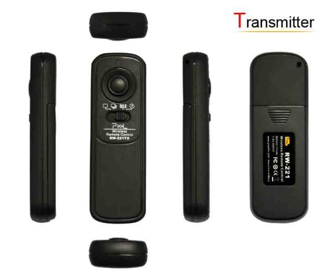 Pixel Wireless Remote Control RW-221 E3 Oppilas für Canon