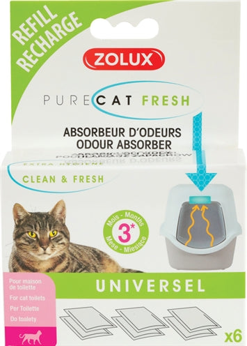 Zolux Clean Fresh Universal-Filter-Katzentoilette