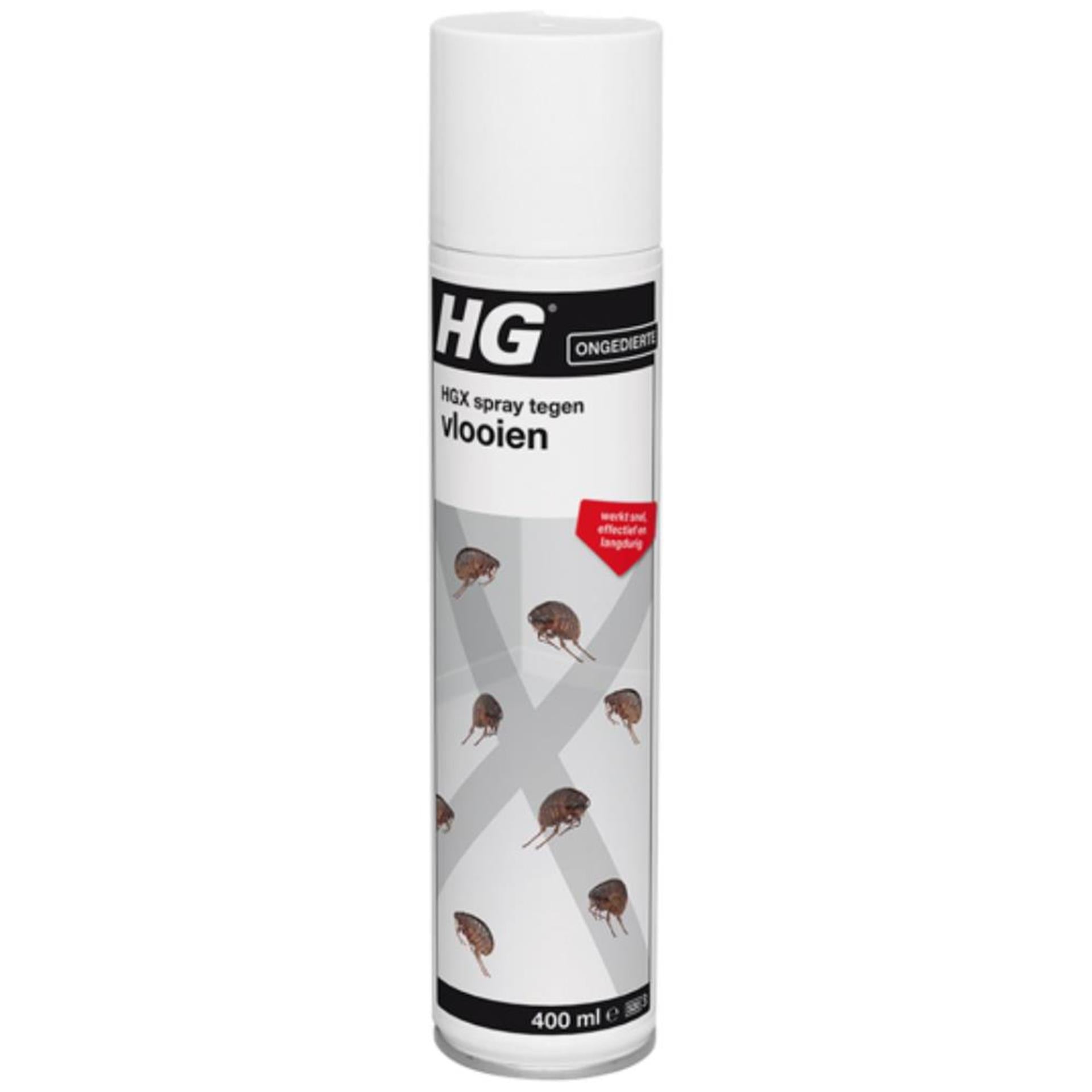 Hg x spray tegen vlooien 400ml dã© effectieve vlooienspray