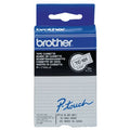 Tapes brother 12mmx8m zwart-transparant