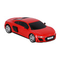 Rc audi r8 coupé rood schaal 1:24