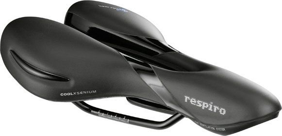 Selle royal zadel respiro moderate zwart