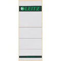 Ordnerrugetiketten leitz grijs 10 stuks papier
