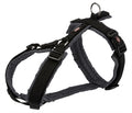 Trixie hondentuig premium trekking zwart grijs