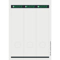 Leitz rugetiketten 16870085 a4 grijs