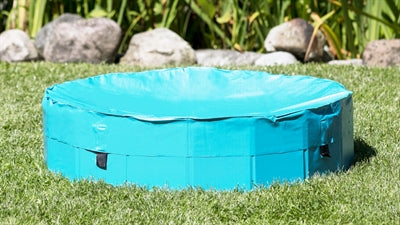 Trixie - Abdeckung für Hundepool hellblau