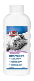 Trixie Simple'n'Clean Deodorant für Katzenstreu, Babypuderduft