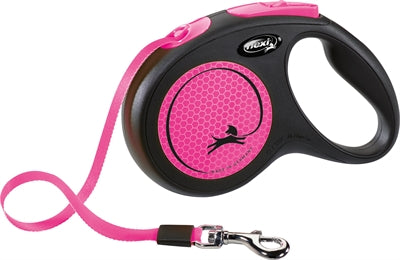 Flexi Roll Line neues klassisches Neonband schwarz pink