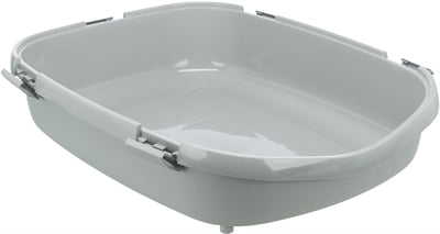 Trixie Katzenbox Primo XXL Top mit Wohnmobilgrau Weiß