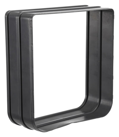 Trixie Tunnelstück für 4-Wege-Katzenklappe 20x22 cm schwarz
