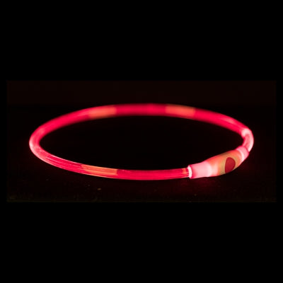 Trixie Leuchthalsband mit USB-Taschenlampe, wiederaufladbar, TPU-Mehrzweck