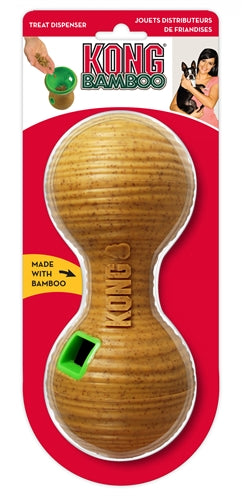 Kong Bambus-Futterball mit Hantel