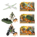 Toi-toys toi toys alfafox speelset m militair met voertuig, hond en accesoires
