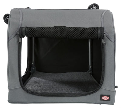 Trixie Weicher Zwinger Easy Travel Bank Grau