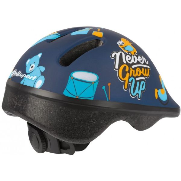 Polisport Toys Kinderhelm. Größe: XXS (44–48 cm), Farbe: Mattblau