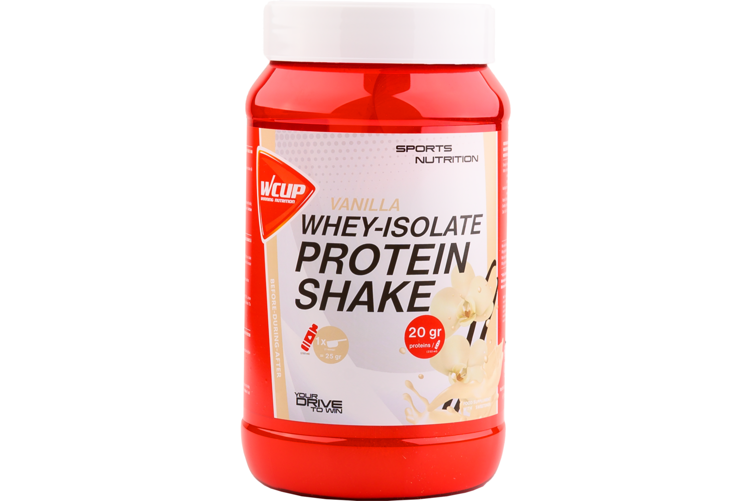 Wcup – Whey Isolat Proteinshake Vanille 600 Gramm