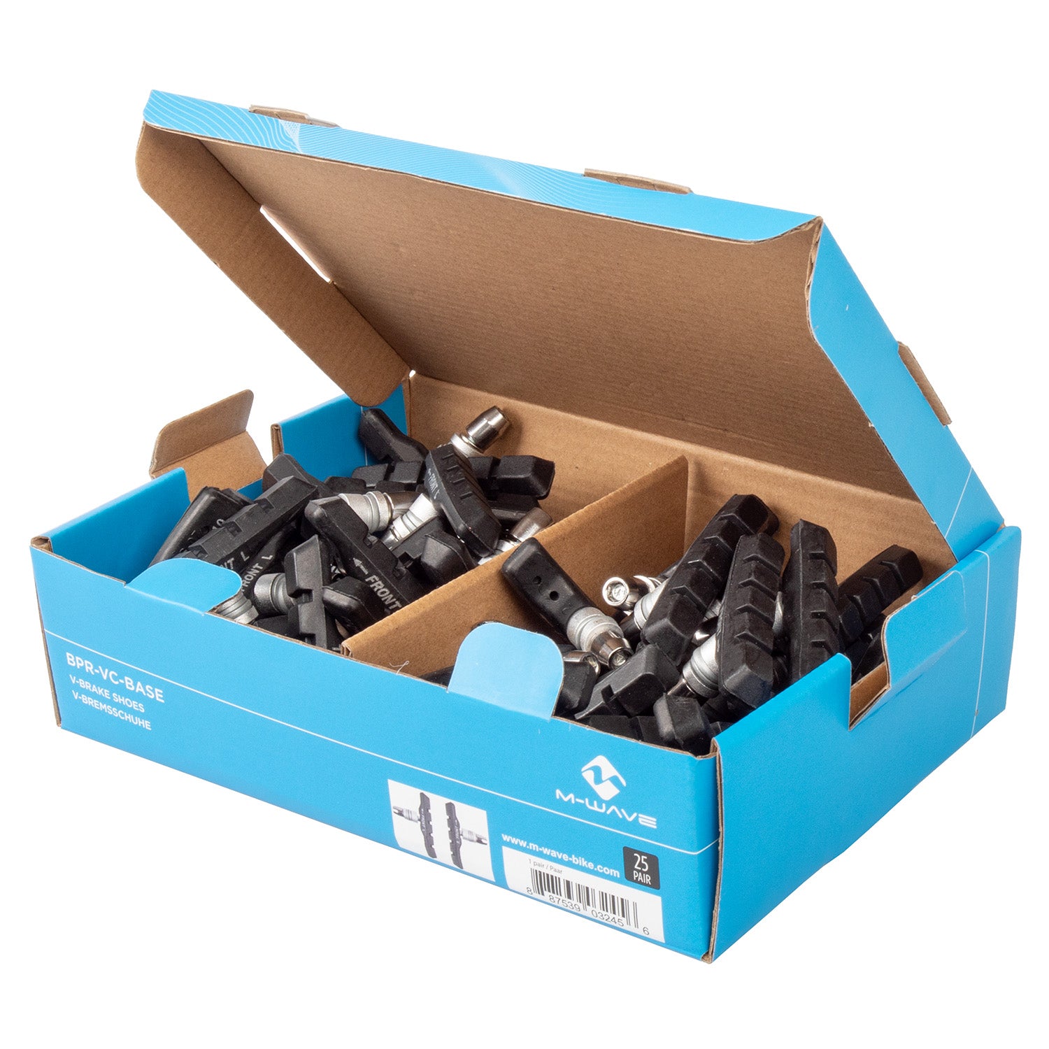 M-wave v-brake remblokken dik werkplaats (25 paar)