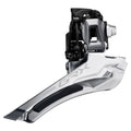 Shimano Umwerfer 2 x 11-fach GRX FD-RX810 Zug nach unten - Direktmontage 46-50T - Schwarz Silber