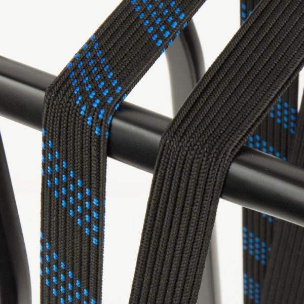 Qibbel Widek Sicherheitsgurt SUV Stahlhaken 54cm schwarz blau