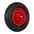 Kruiwagenwiel lucht 400x8 metalen velg