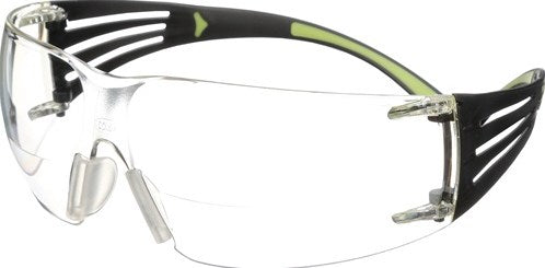 3m veiligheidsbril | en 166 | beugel zwart groen, ring helder +1,5 | polycarbonaat | 1 stuk - 7100114612 7100114612
