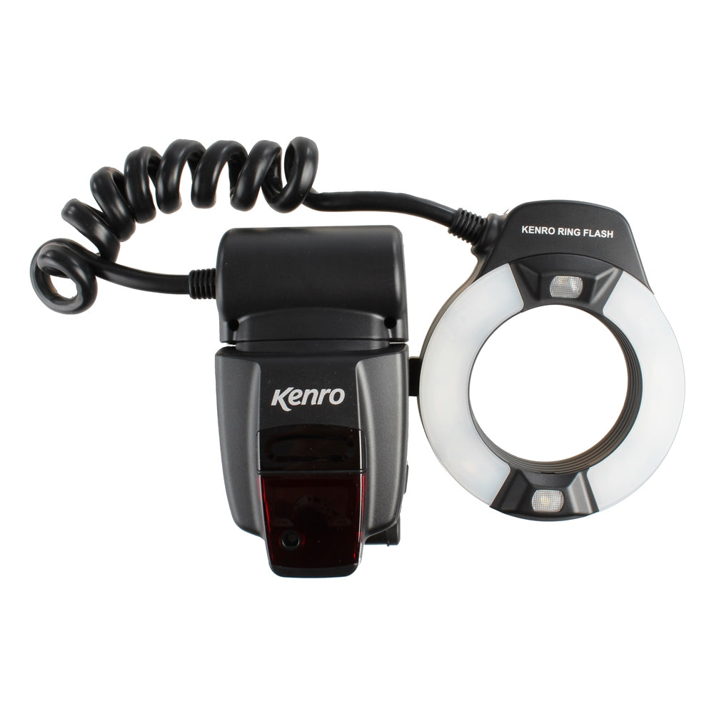 Kenro TTL Makro-Ringblitz KFL201C für Canon