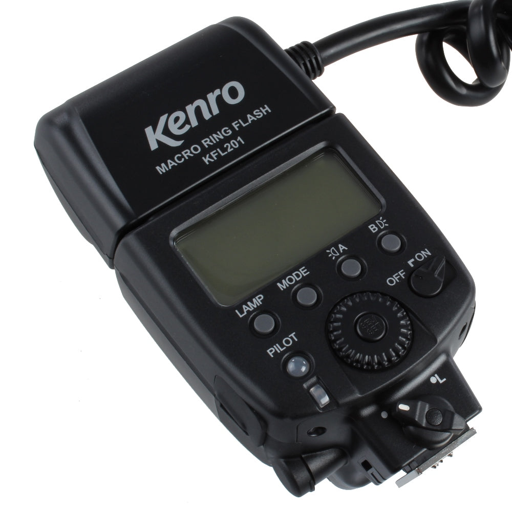 Kenro TTL Makro-Ringblitz KFL201C für Canon