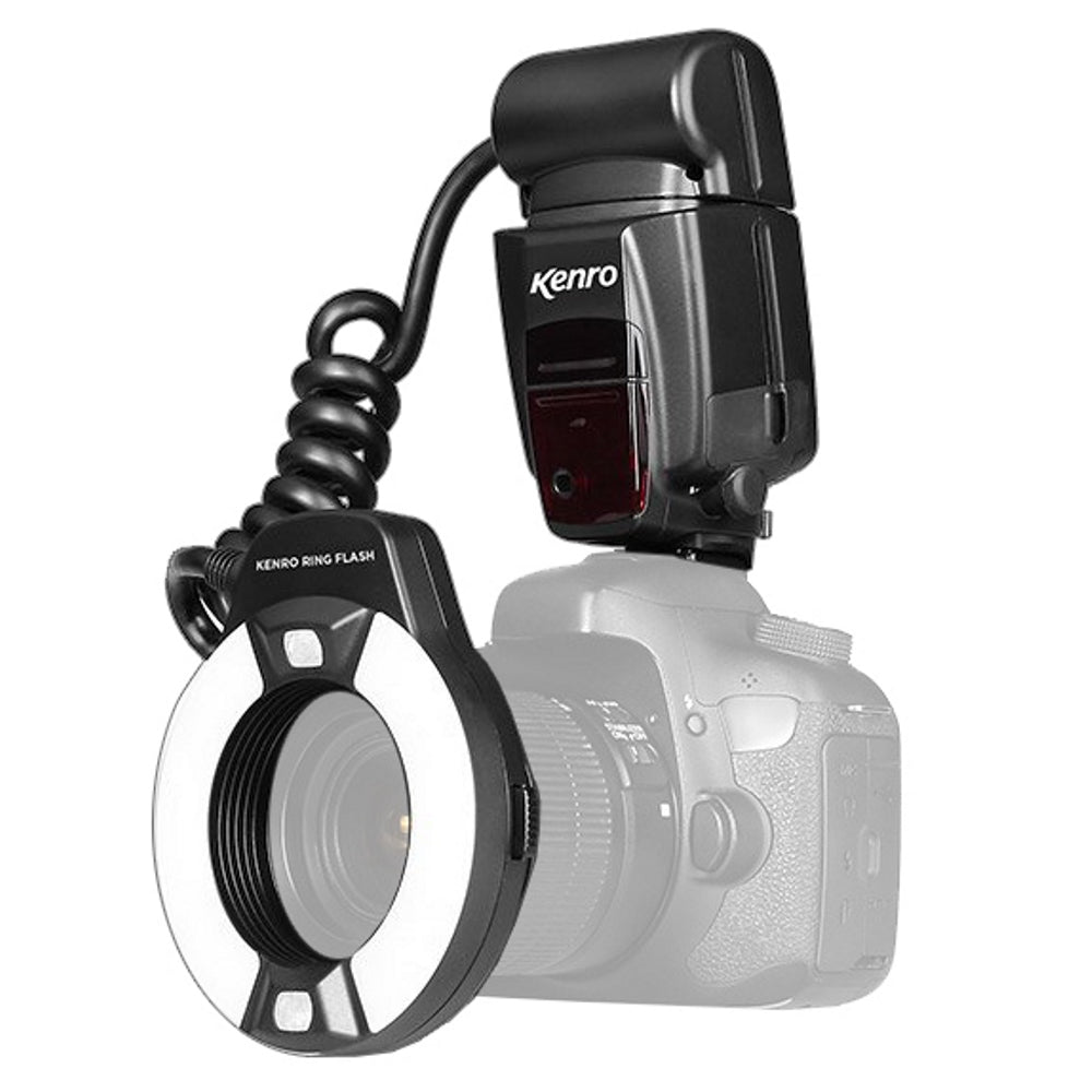 Kenro TTL Makro-Ringblitz KFL201N für Nikon