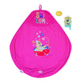 Baby born handdoek met capuchon + accessoires roze
