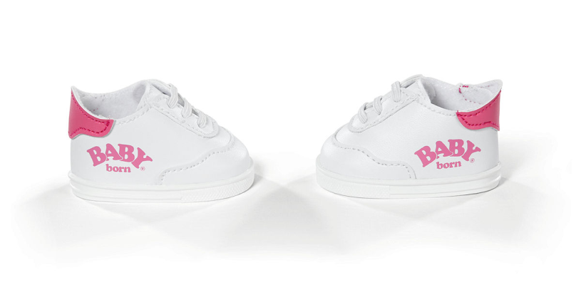 Baby born sneakers poppen schoenen 43 cm kleurrijk accessoire.