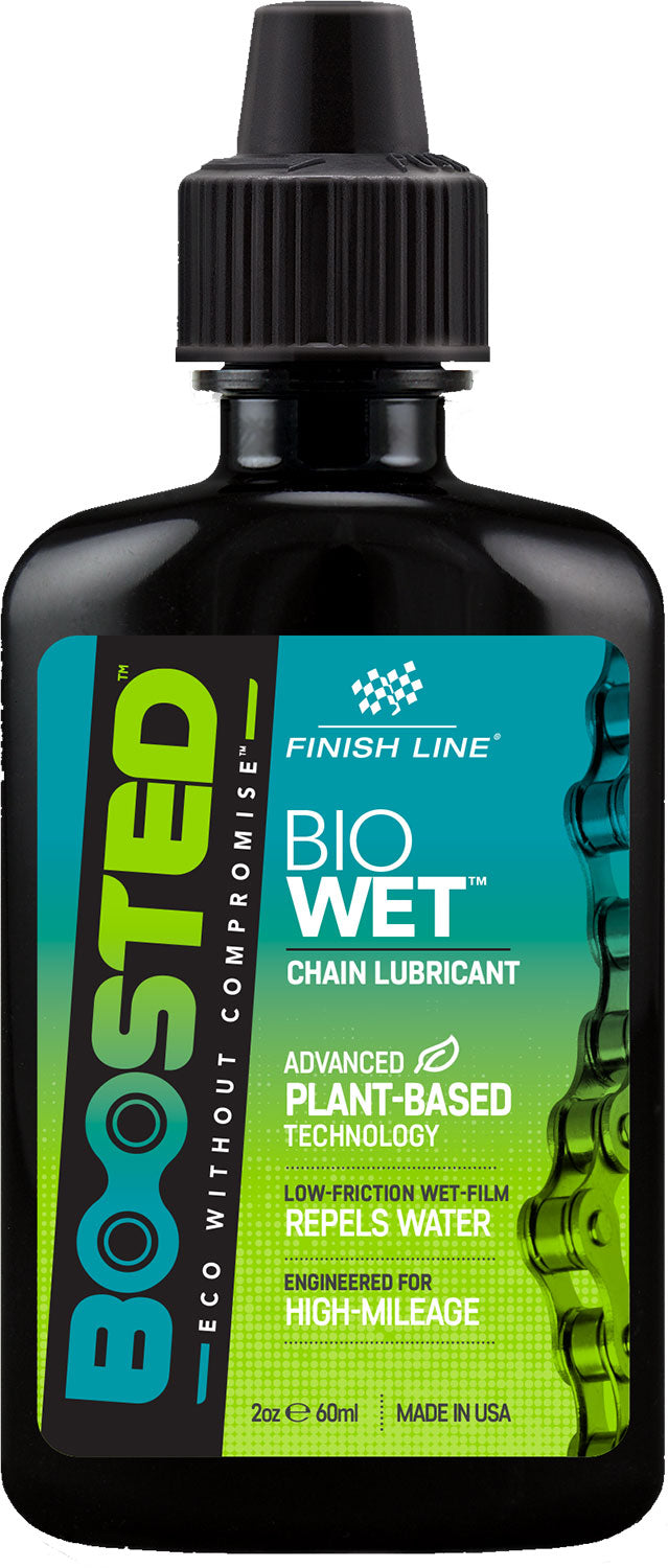 Finish line boosted bio wet chain lube chain oil