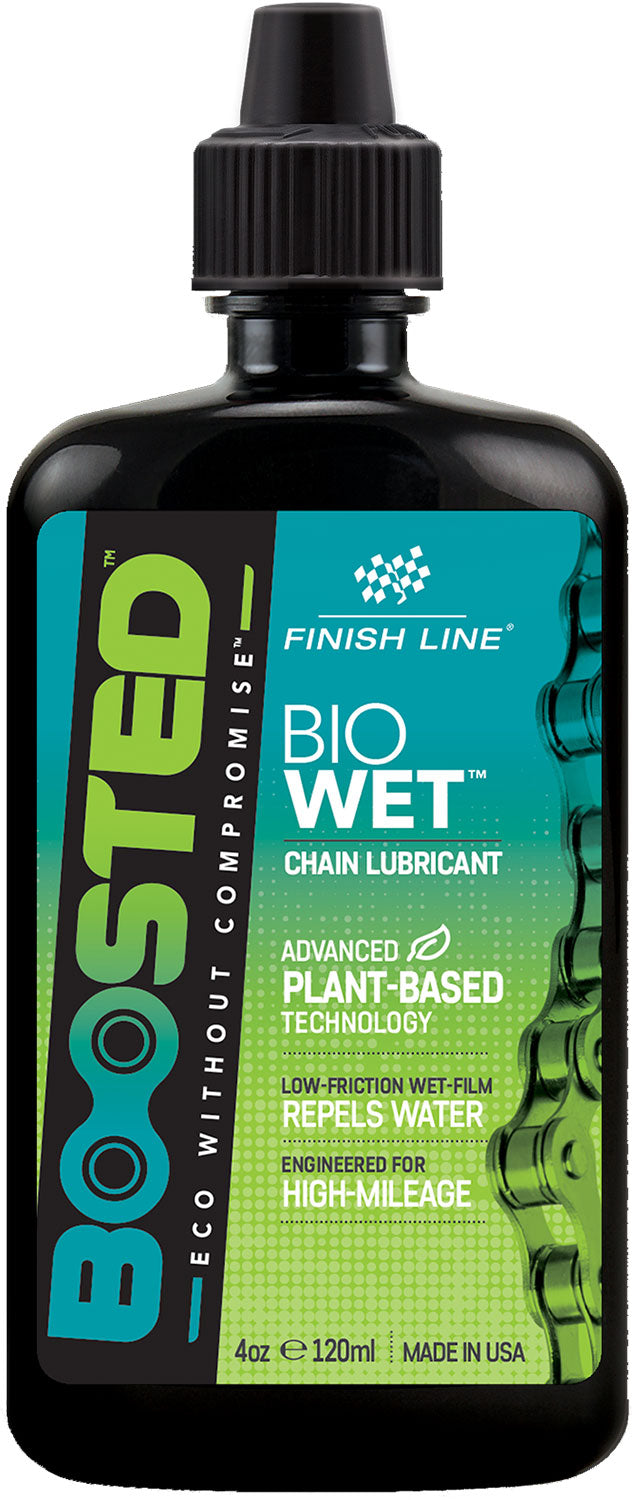 Finish line boosted bio wet chain lube chain oil