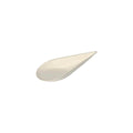 Papstar fingerfood schaaltjes suikerriet 10,5x5,7cm wit pak a 12 stuks