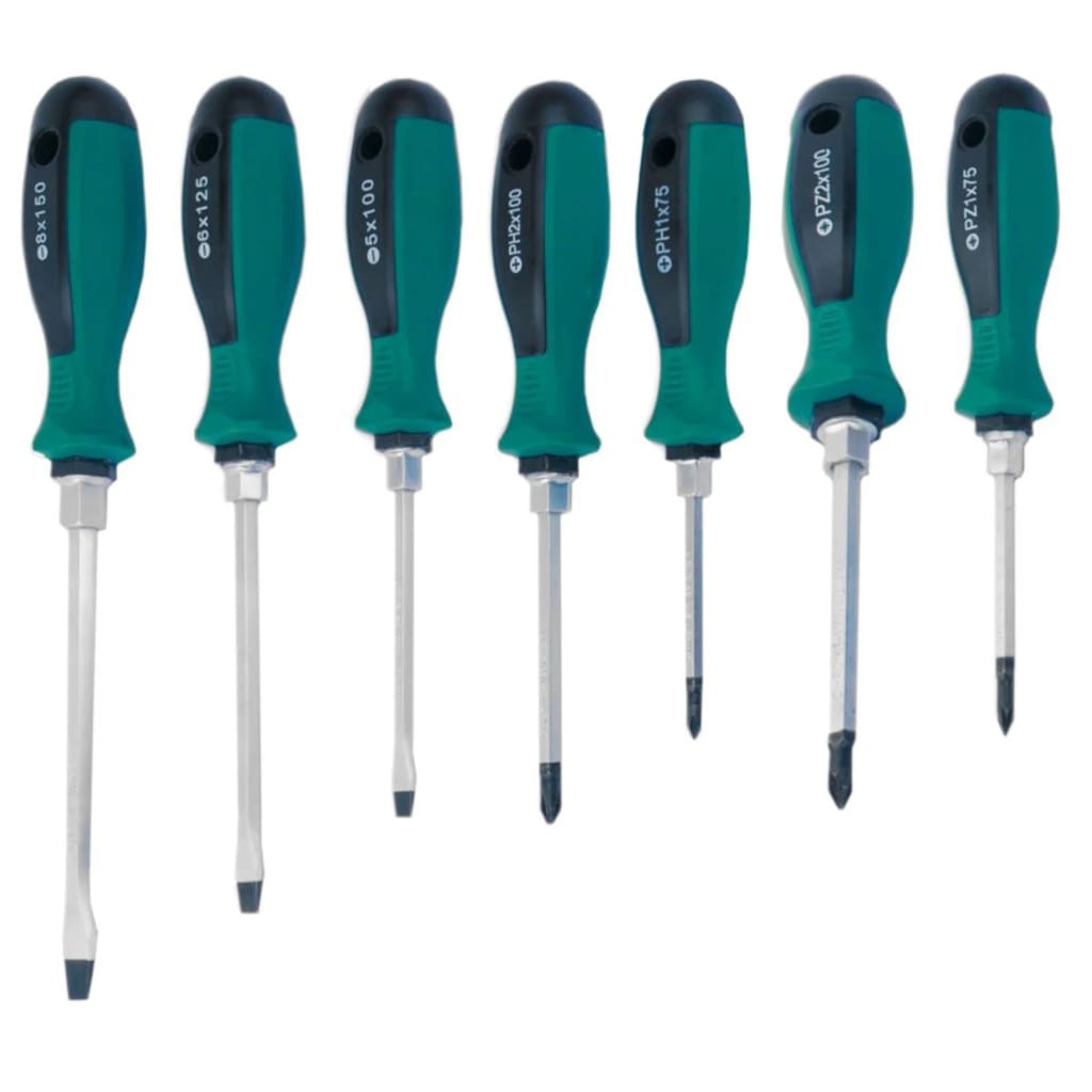 Brüder mannesmann schroevendraaierset 7 dlg (hobby) - 11115